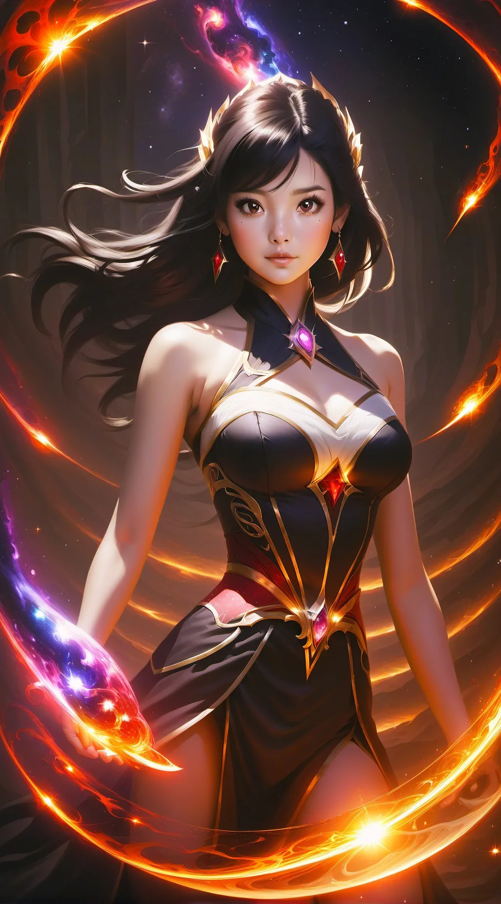 ai character: kamikura  background