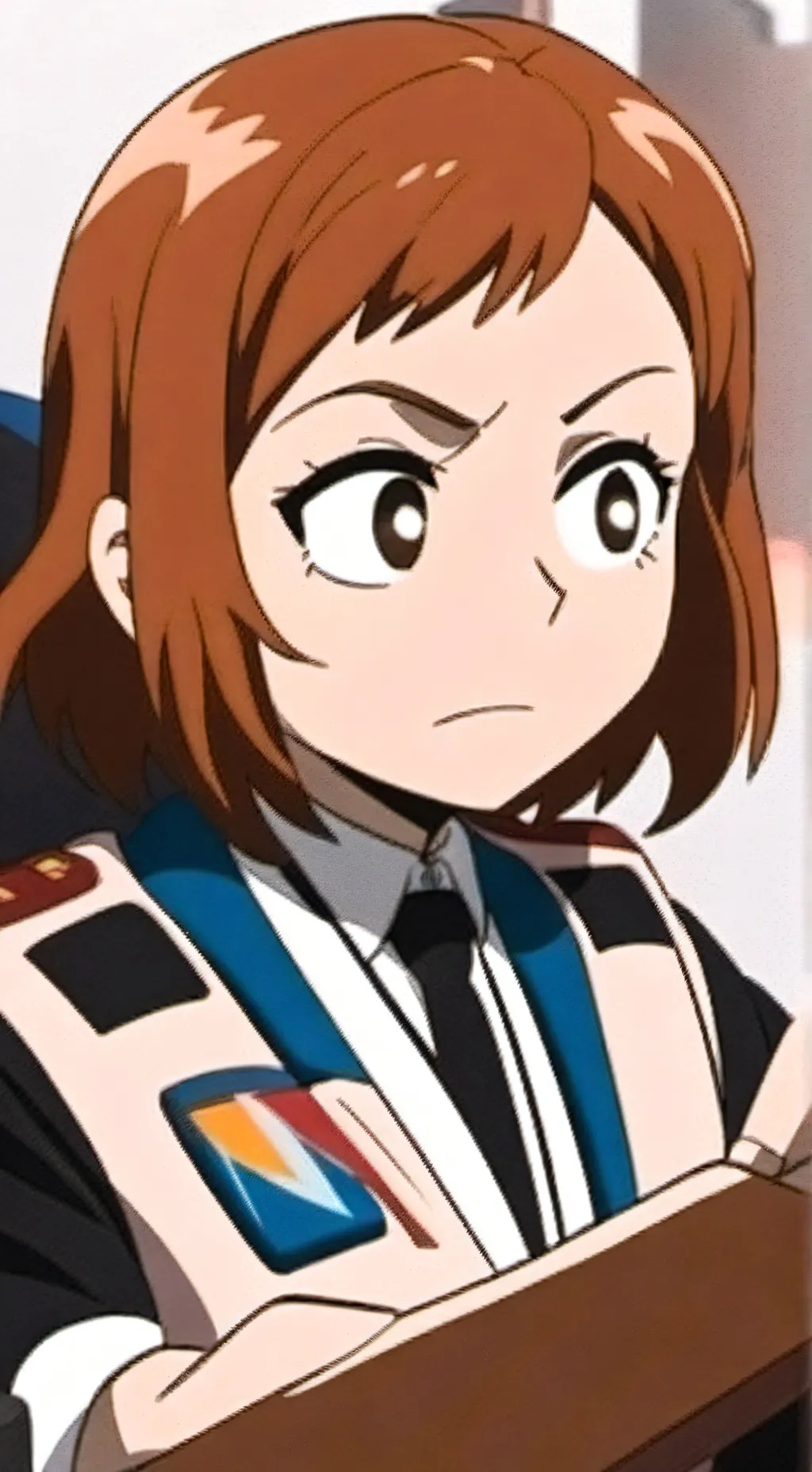 ai character: uraraka background