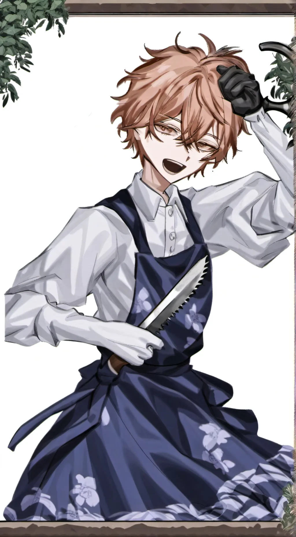 ai character: Femboy  background