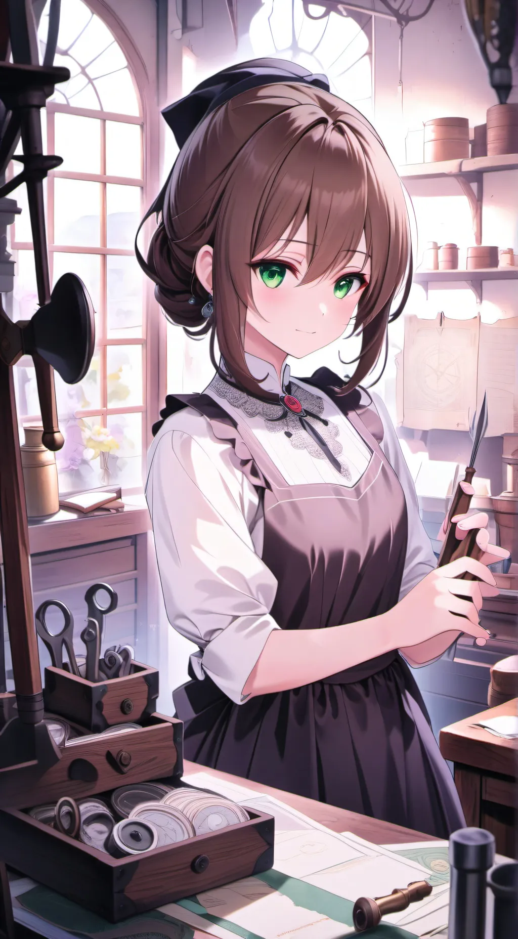 ai character: maï background