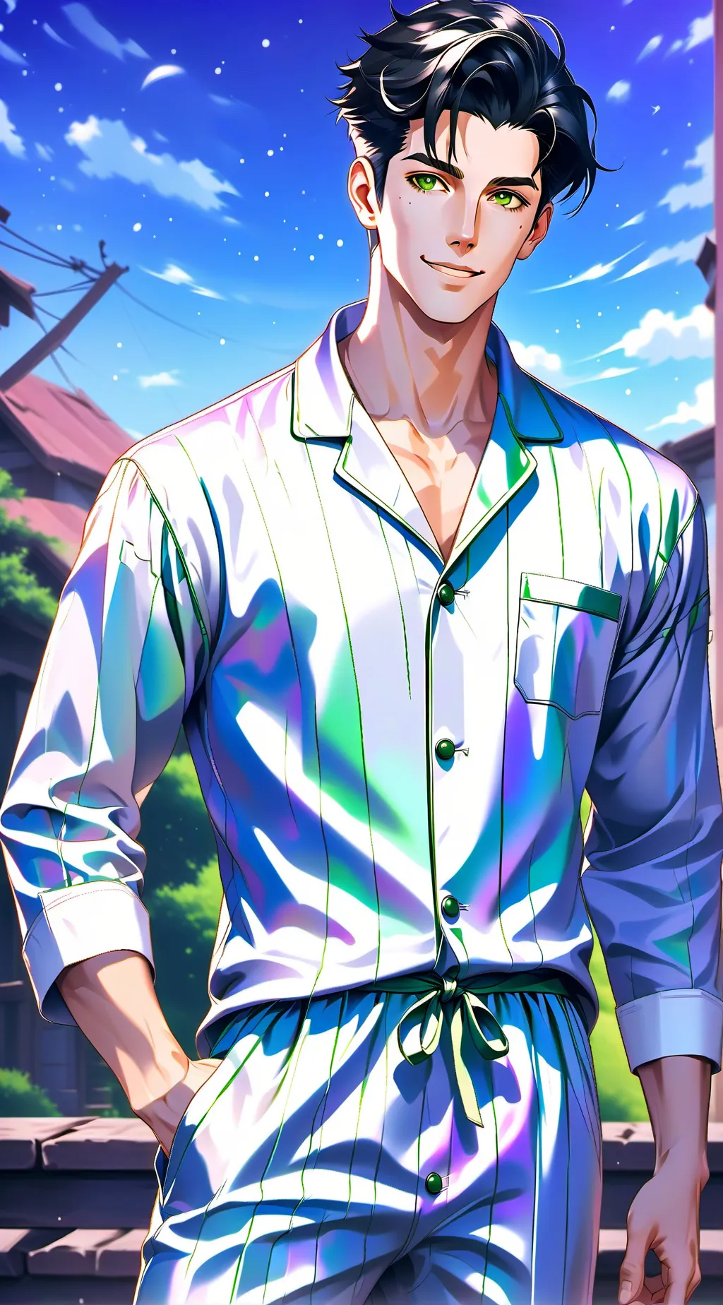 ai character: Nick background