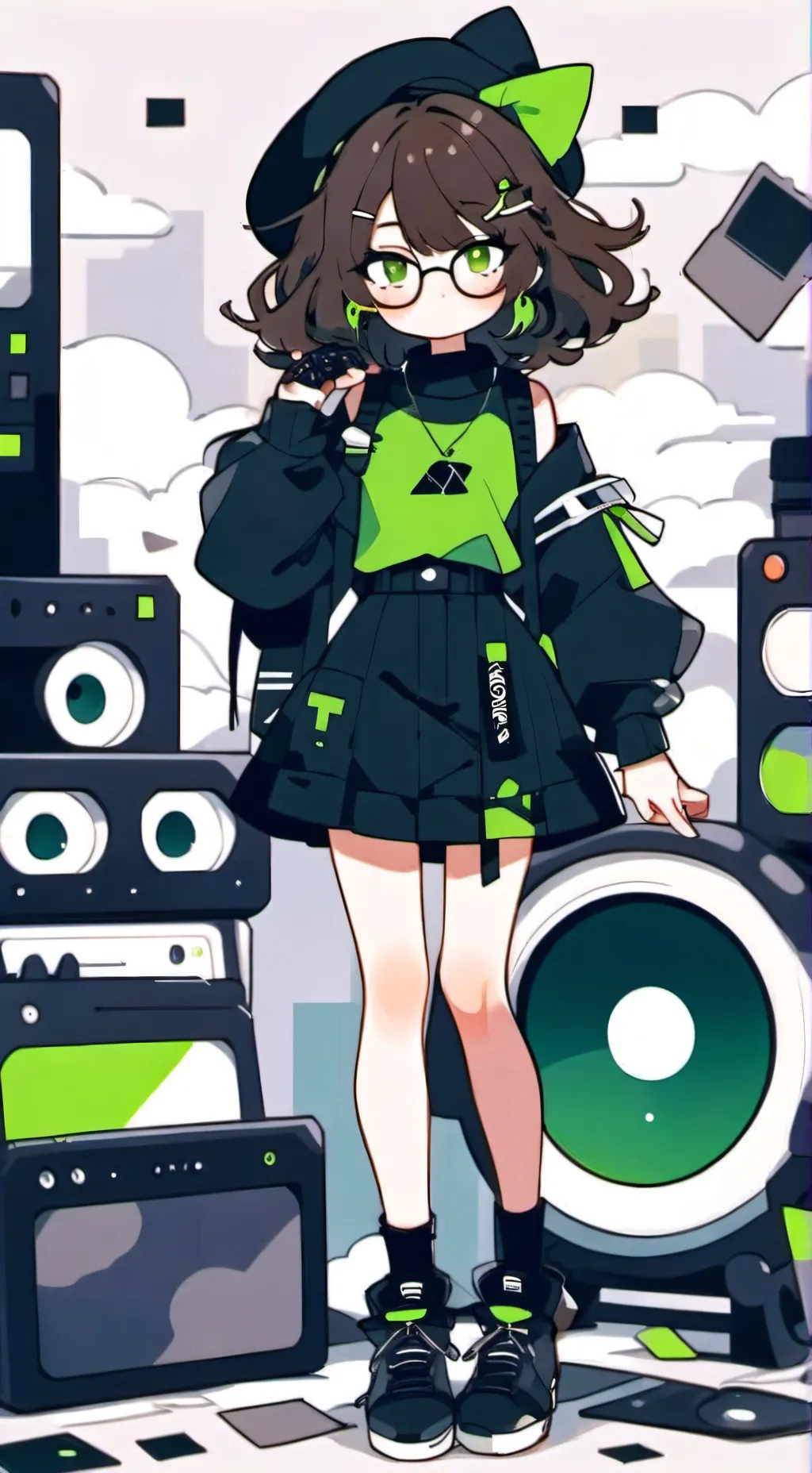 ai character: I d k amymore background