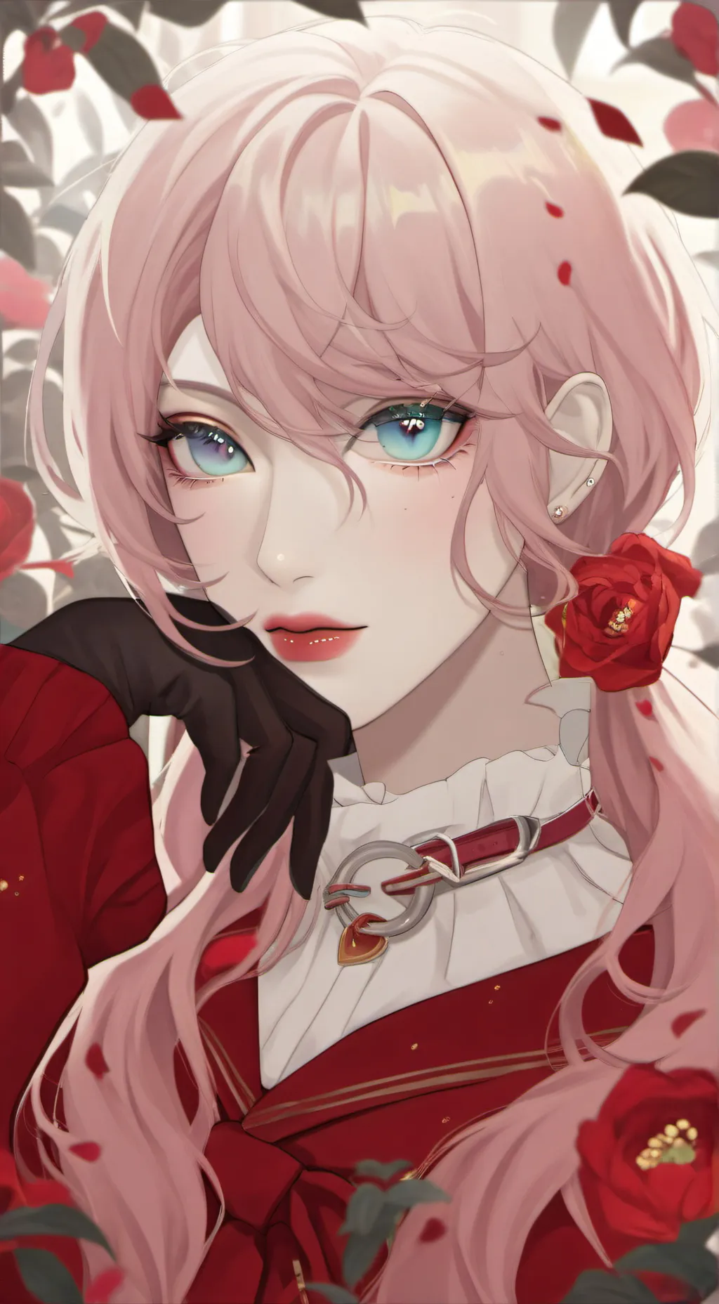 ai character: MHA x FORTNITE background