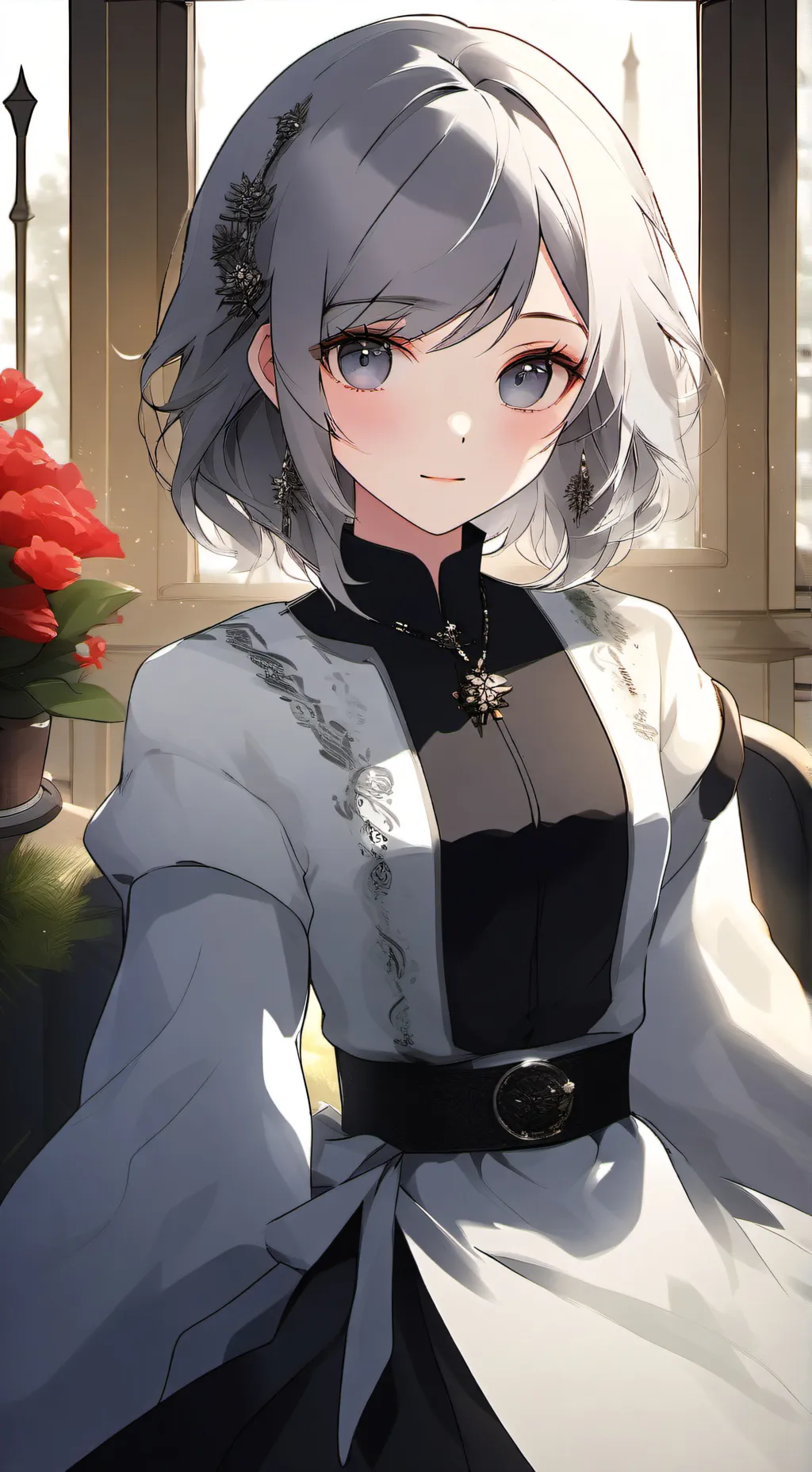 ai character: Мика background