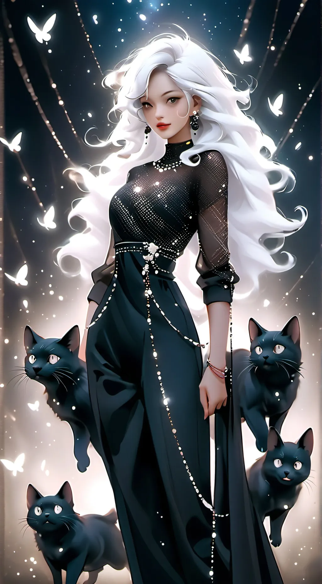 ai character: mili background