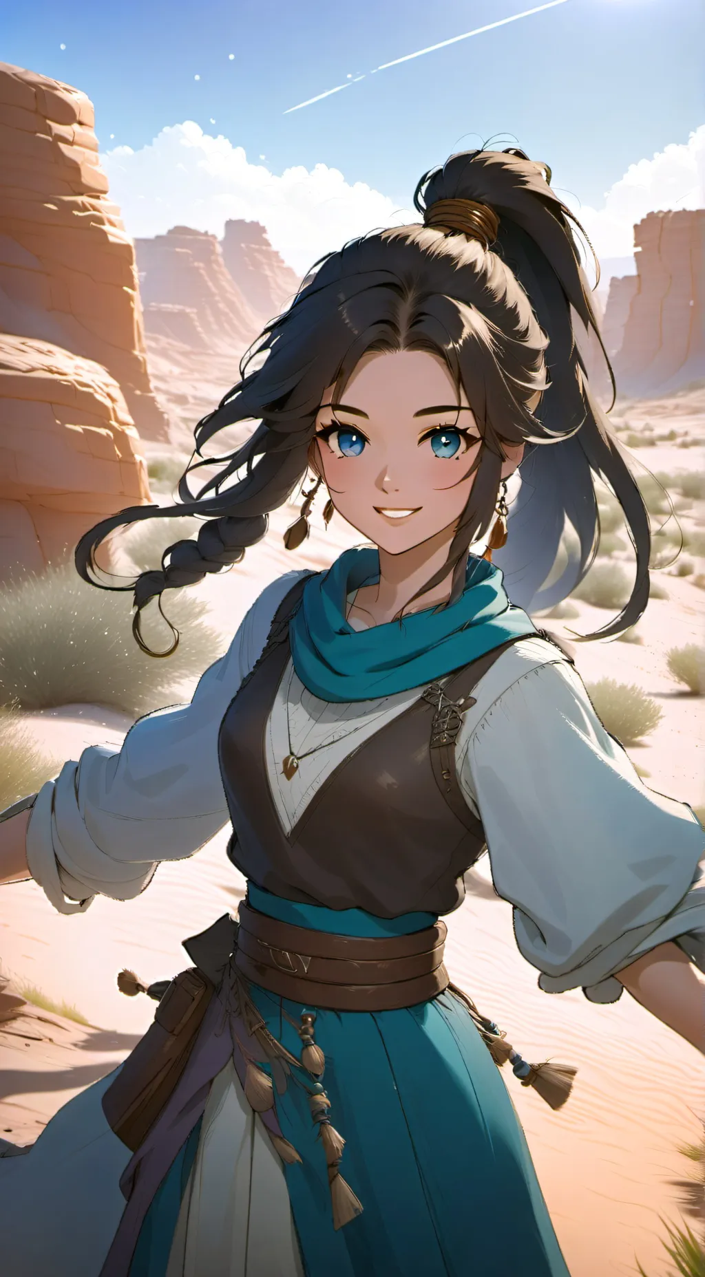 ai character: Yiuna background