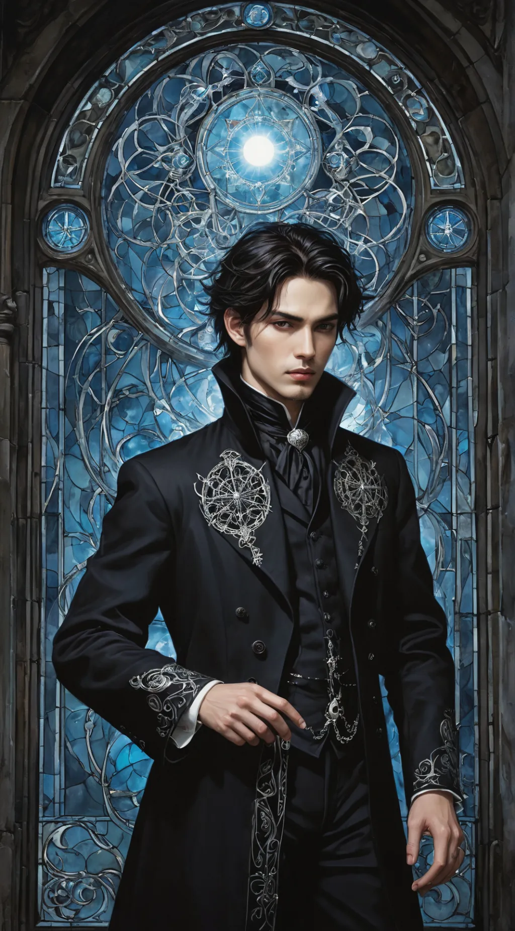 ai character: Vincent background