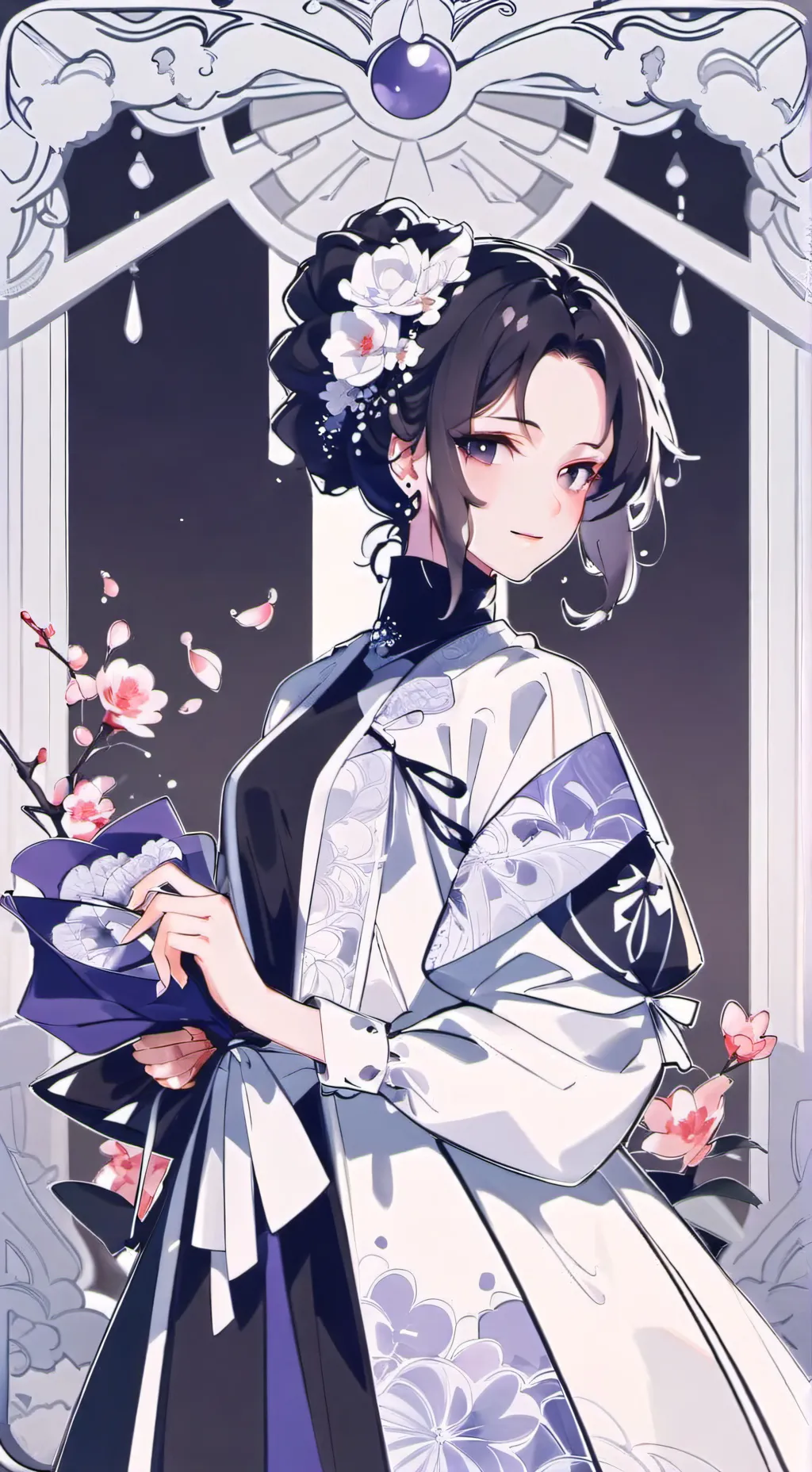 ai character: Kcho Shinobu ∆ background