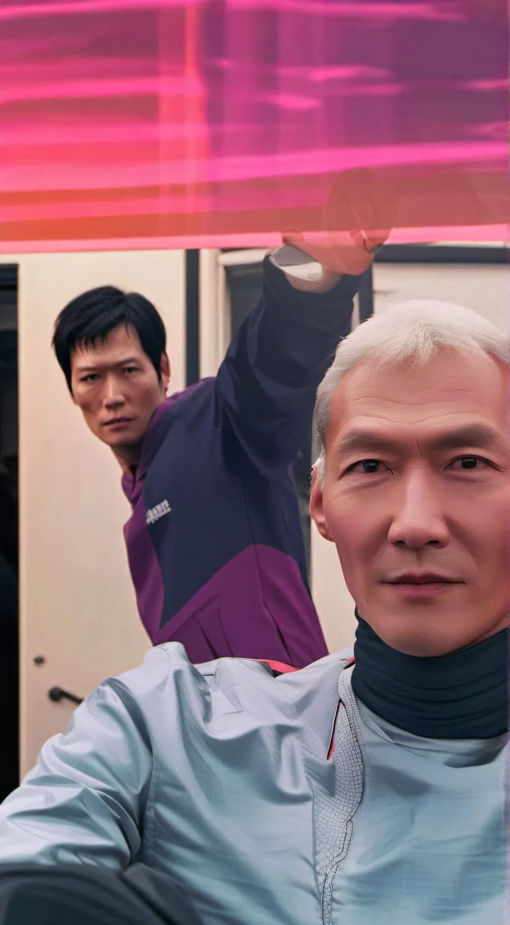 ai character: IM BACK background