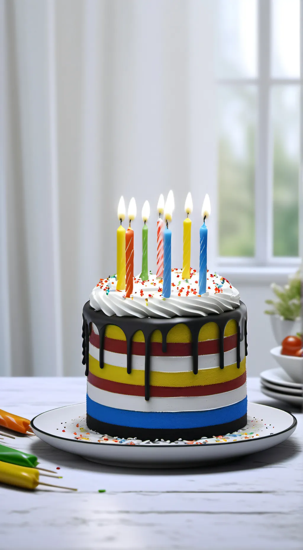 ai character: HH birthday background