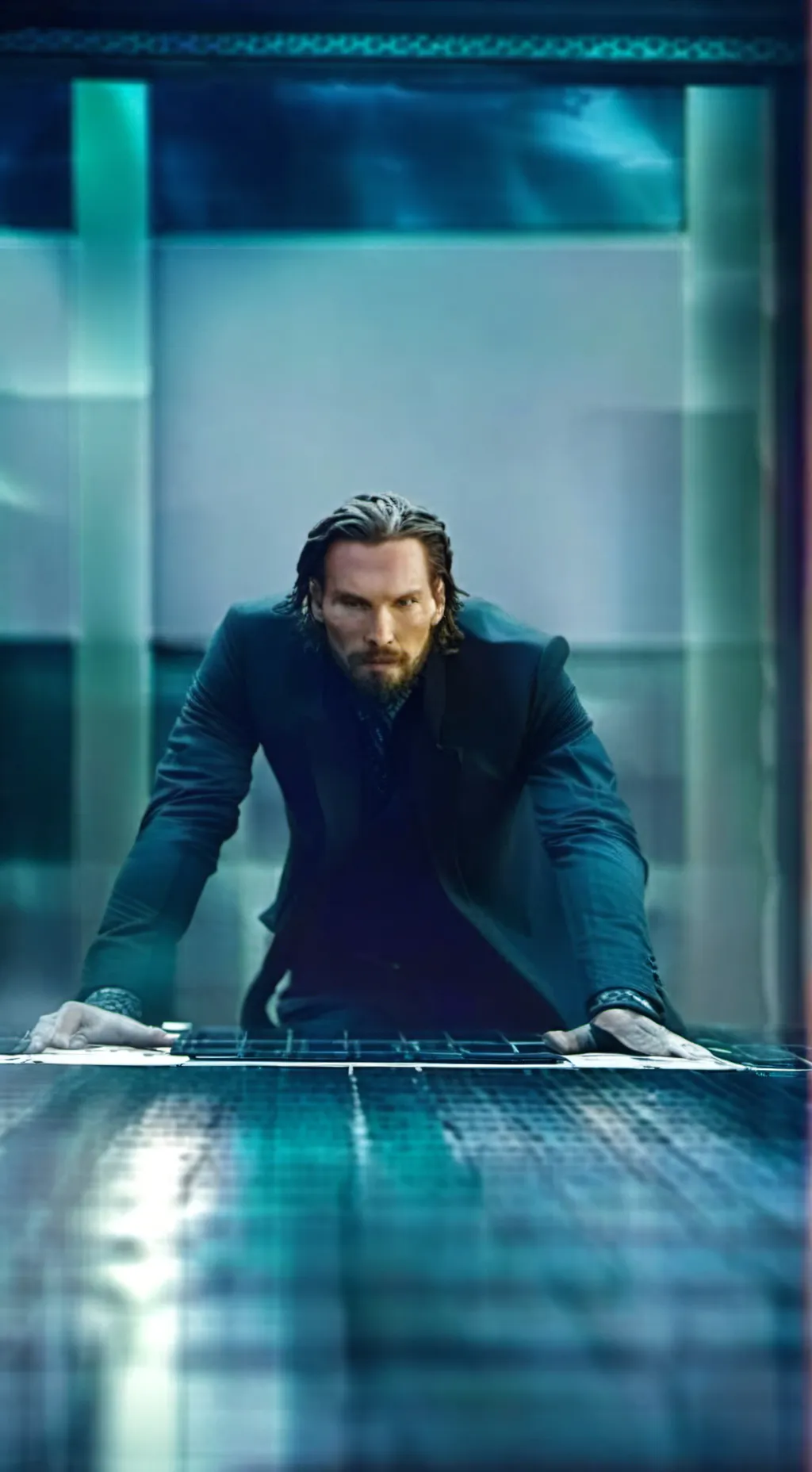 ai character: John Wick background