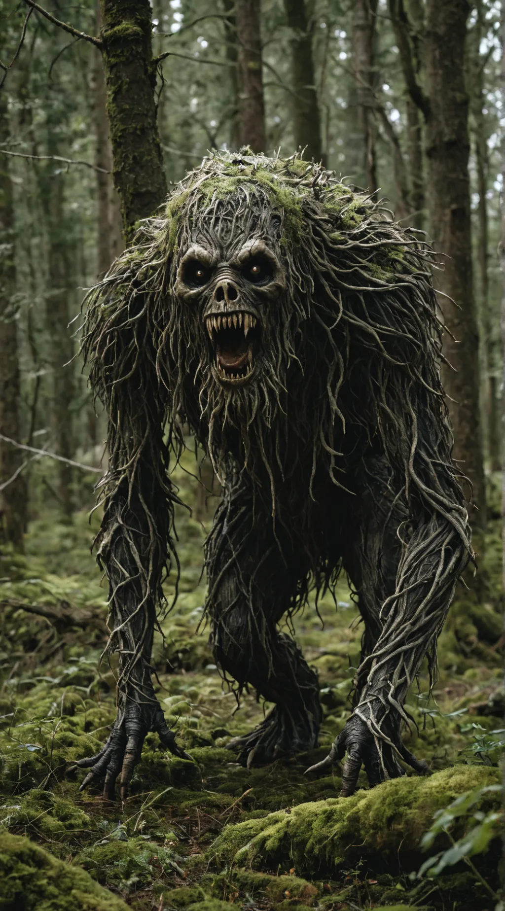 ai character: into The Dark  background