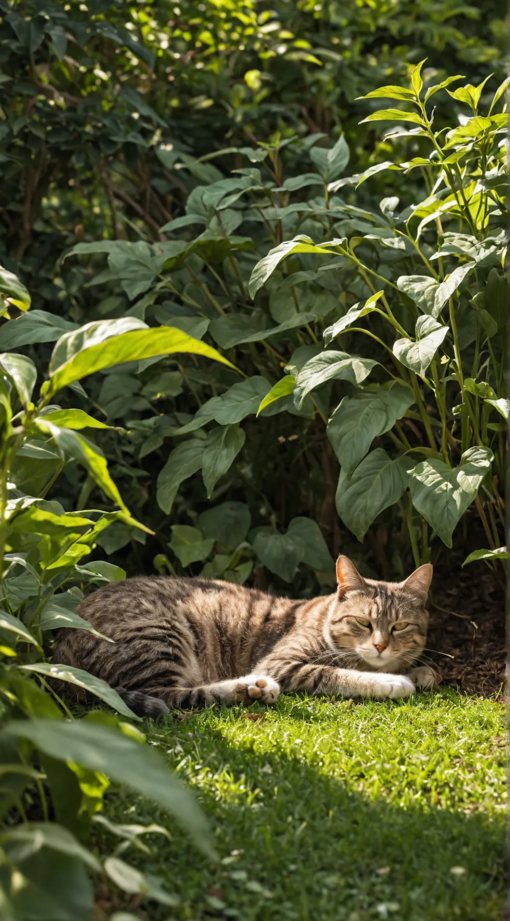 ai character: gato muerto background