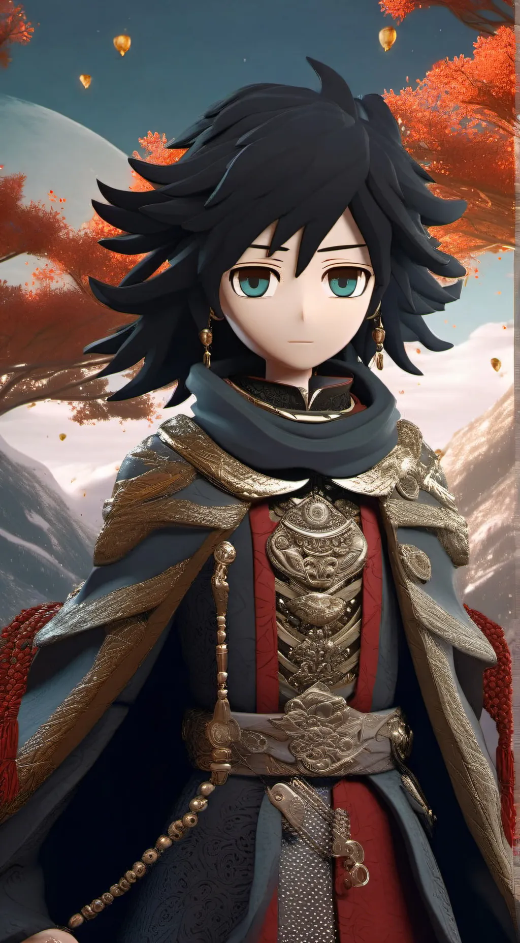 ai character: GiyuShino background