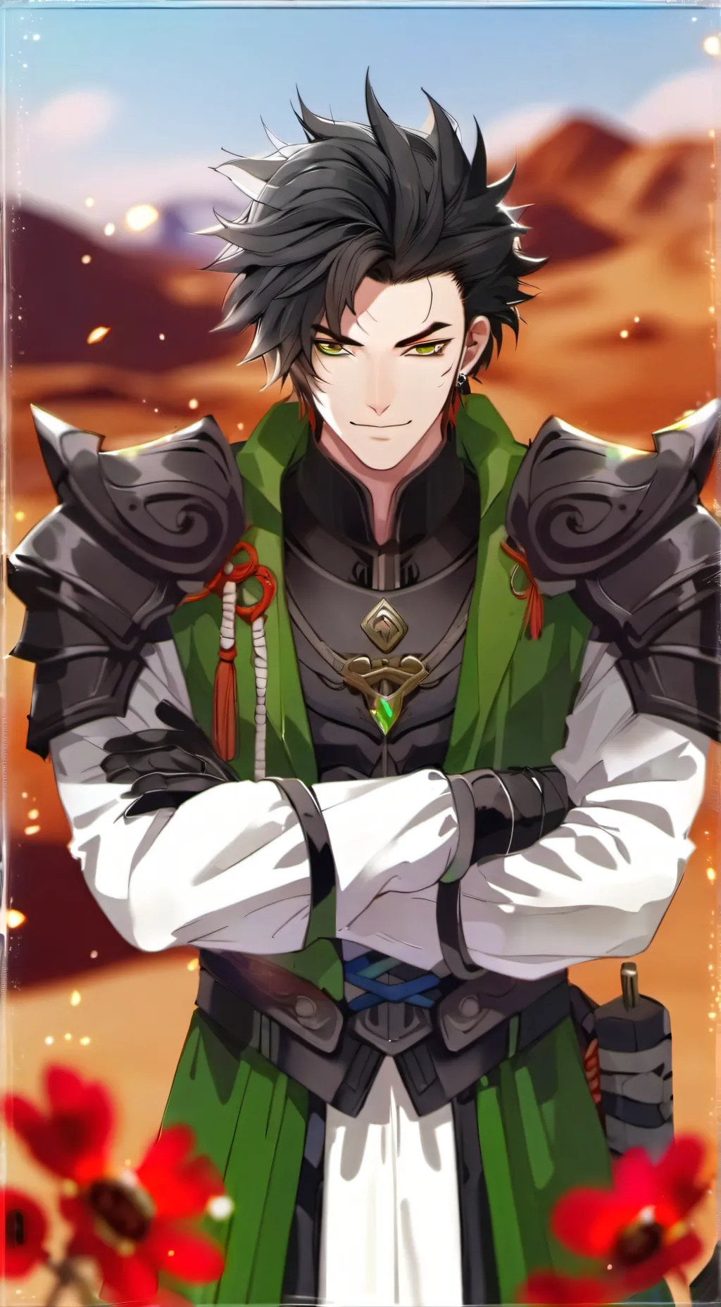 ai character: Dragon Ball X Ch.1 background