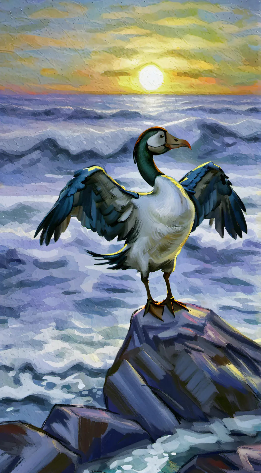 ai character: Dodo  background