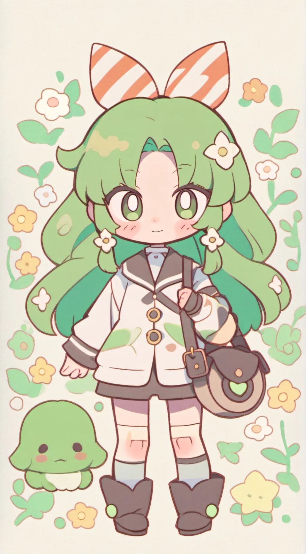 ai character: oc firend background