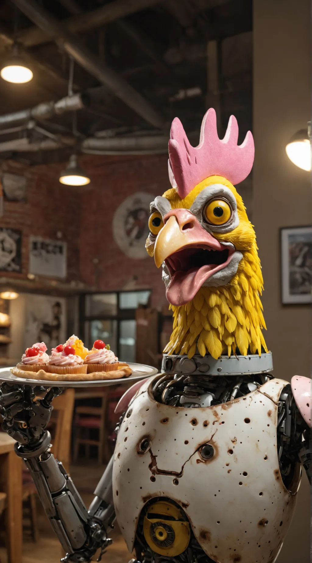 ai character: Chica background