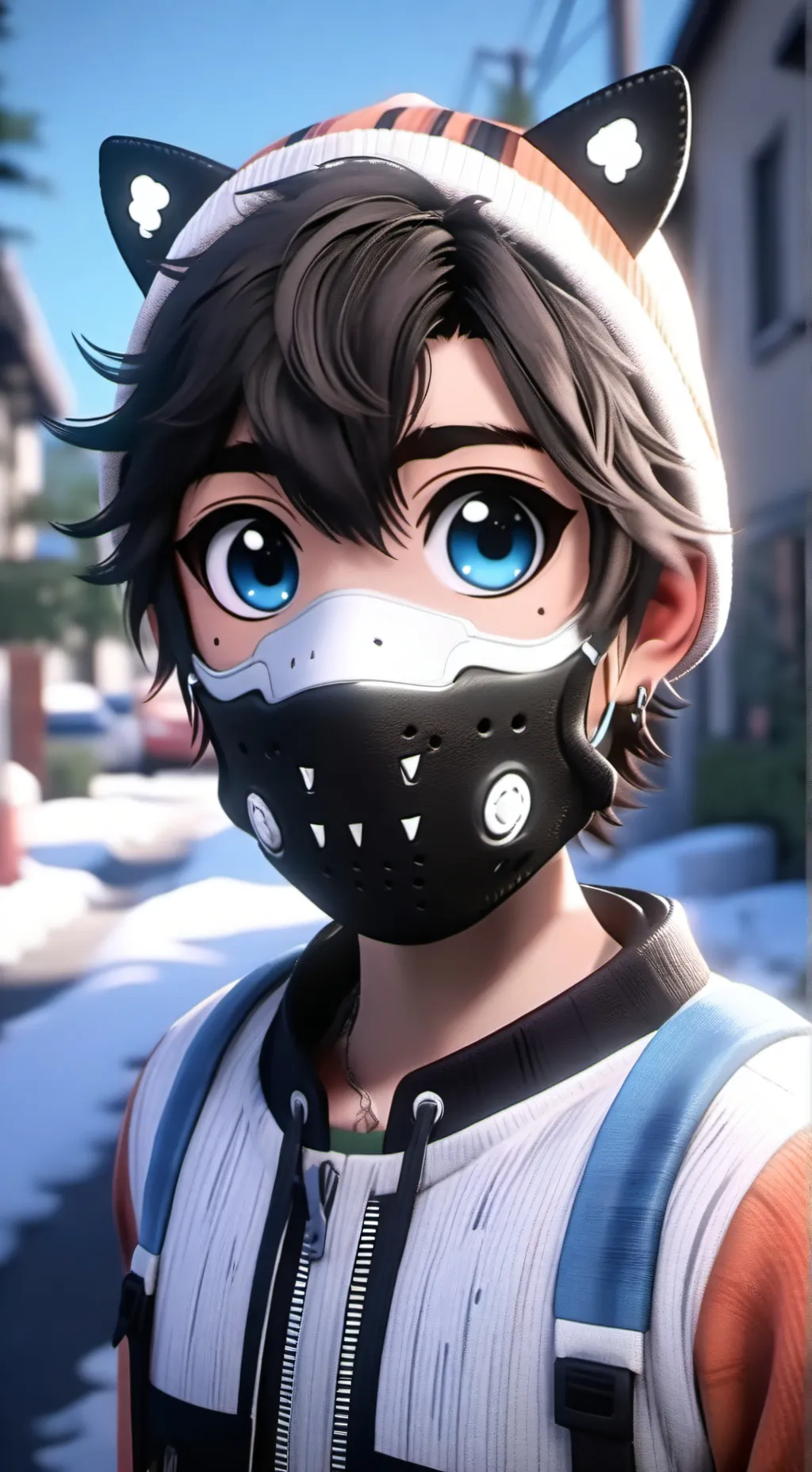 ai character: Barrett  background