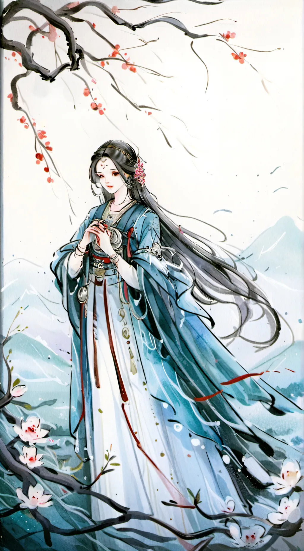 ai character: IwI (i want in) background