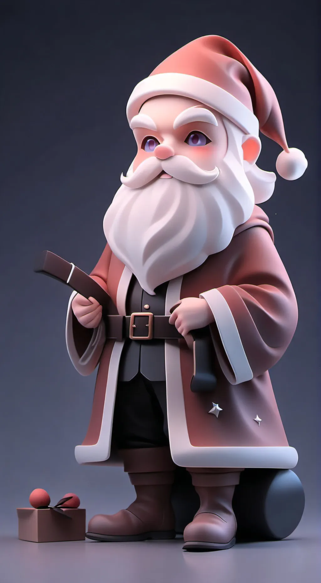 ai character: sus santa background