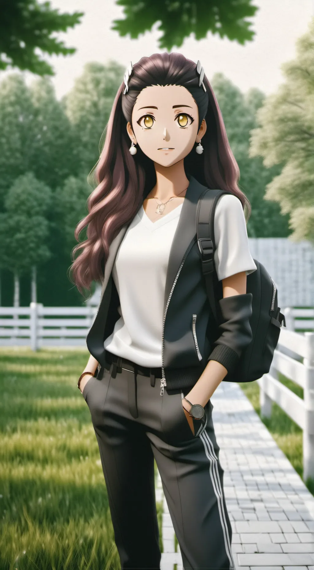 ai character: Roxanne background