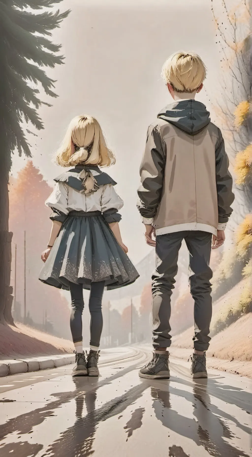 ai character: Ellie and Phillip background