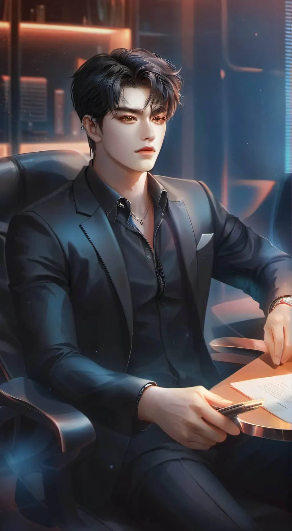 ai character: ares background