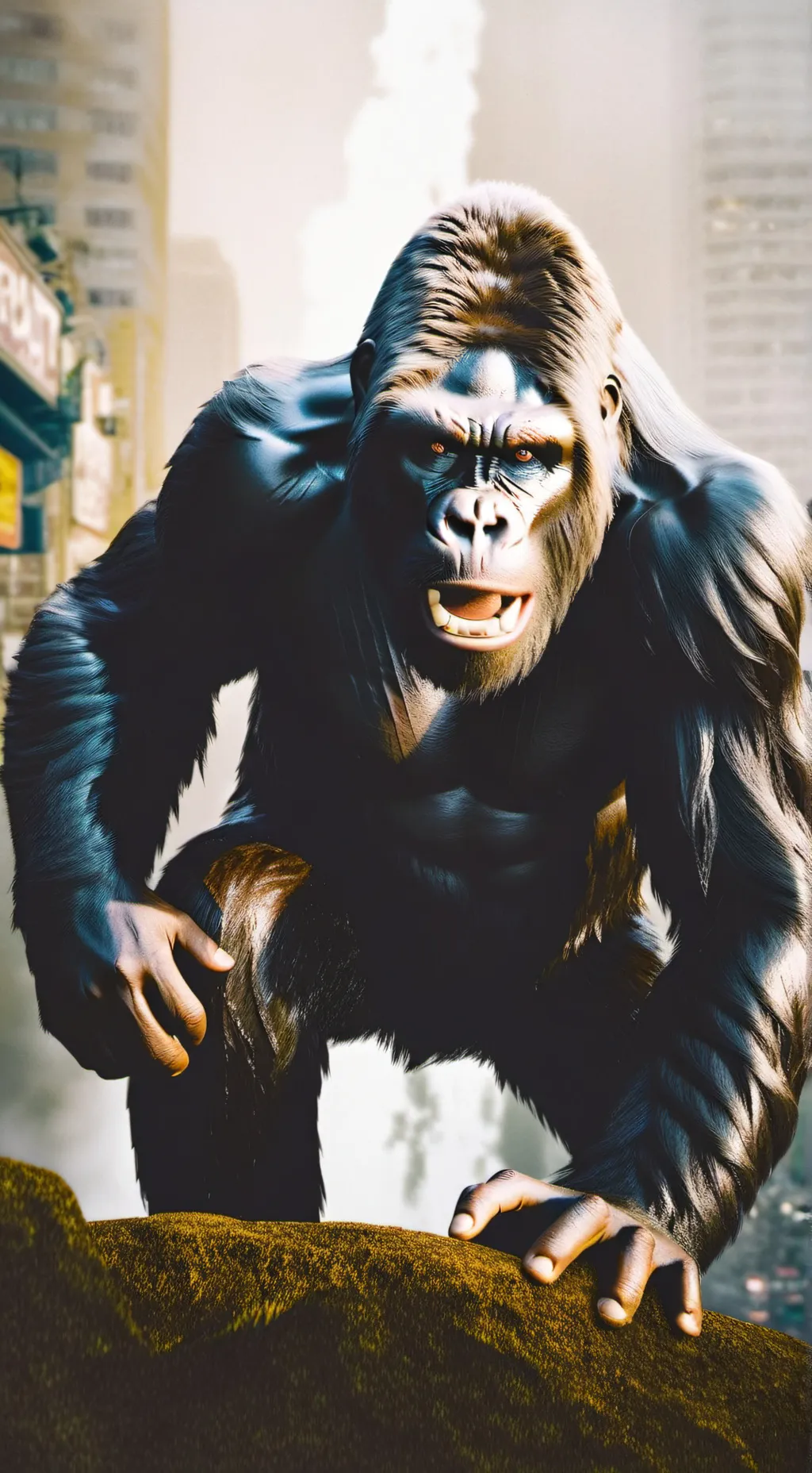 ai character: Kong background