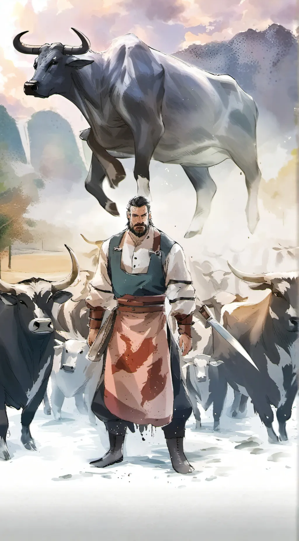 ai character: Butcher background