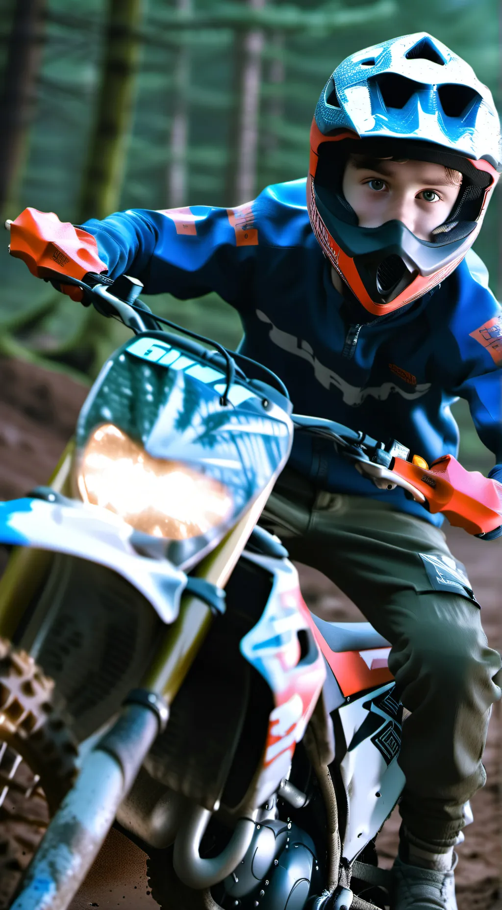 ai character: blake background