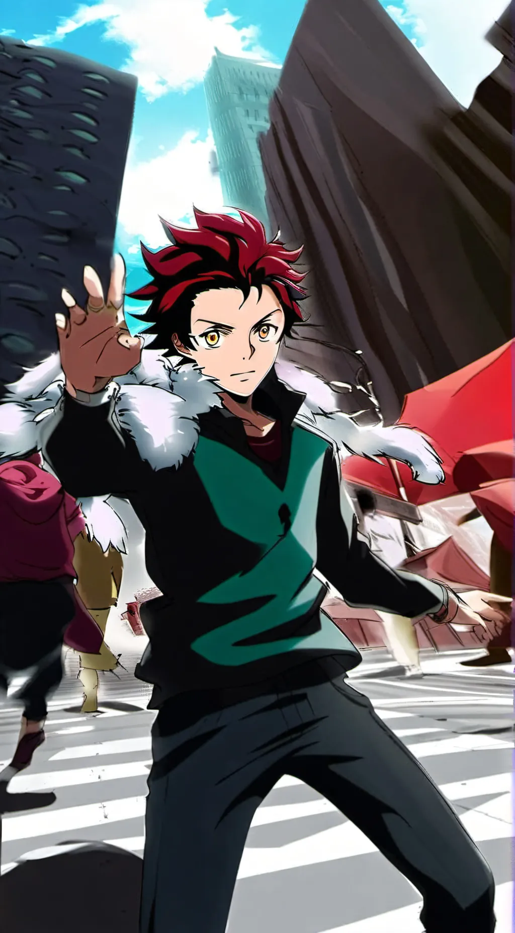 ai character: demn. slar background