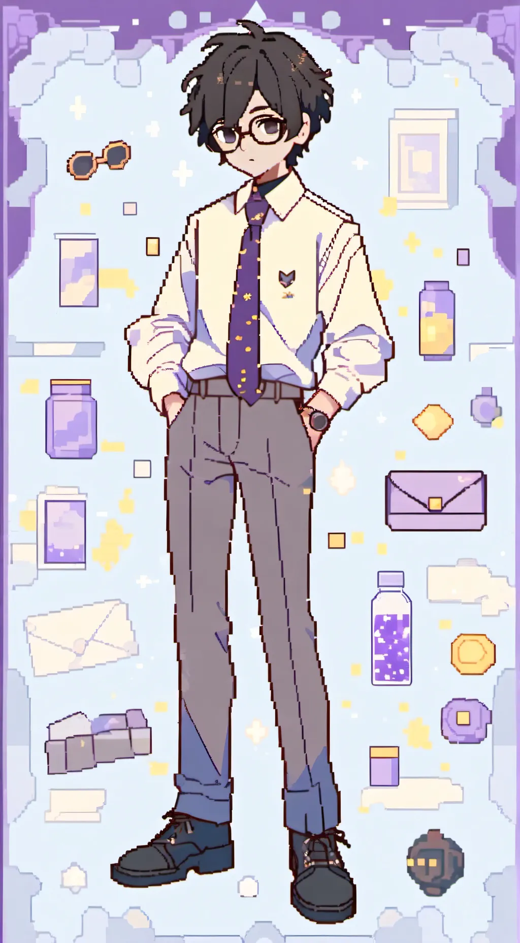 ai character: Mr. Johnson  background