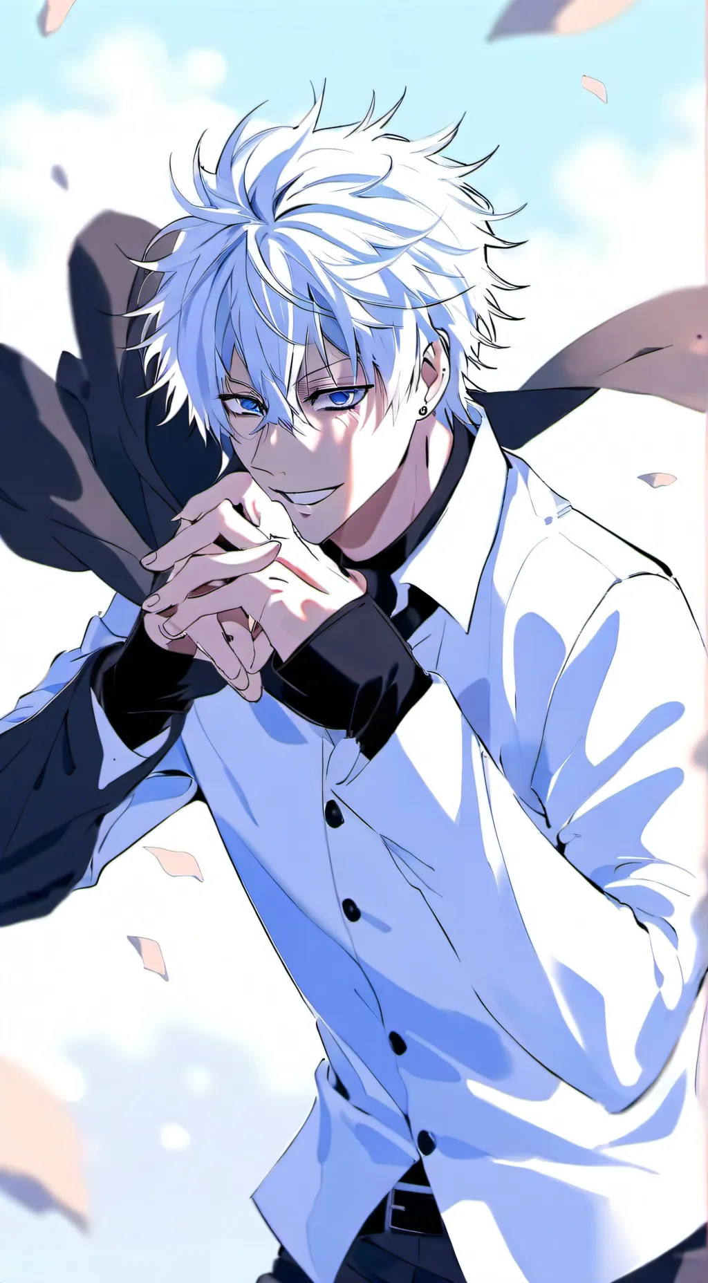 ai character: Satoru Gojo background