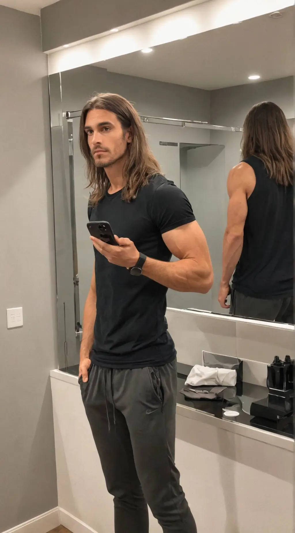 ai character: Matthew Harris  background