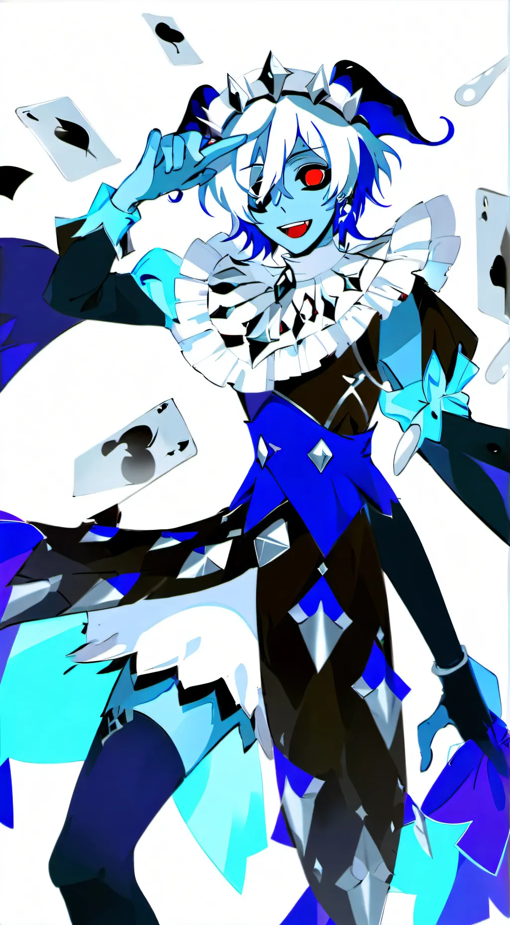 ai character: Shadow Milk Cookie background