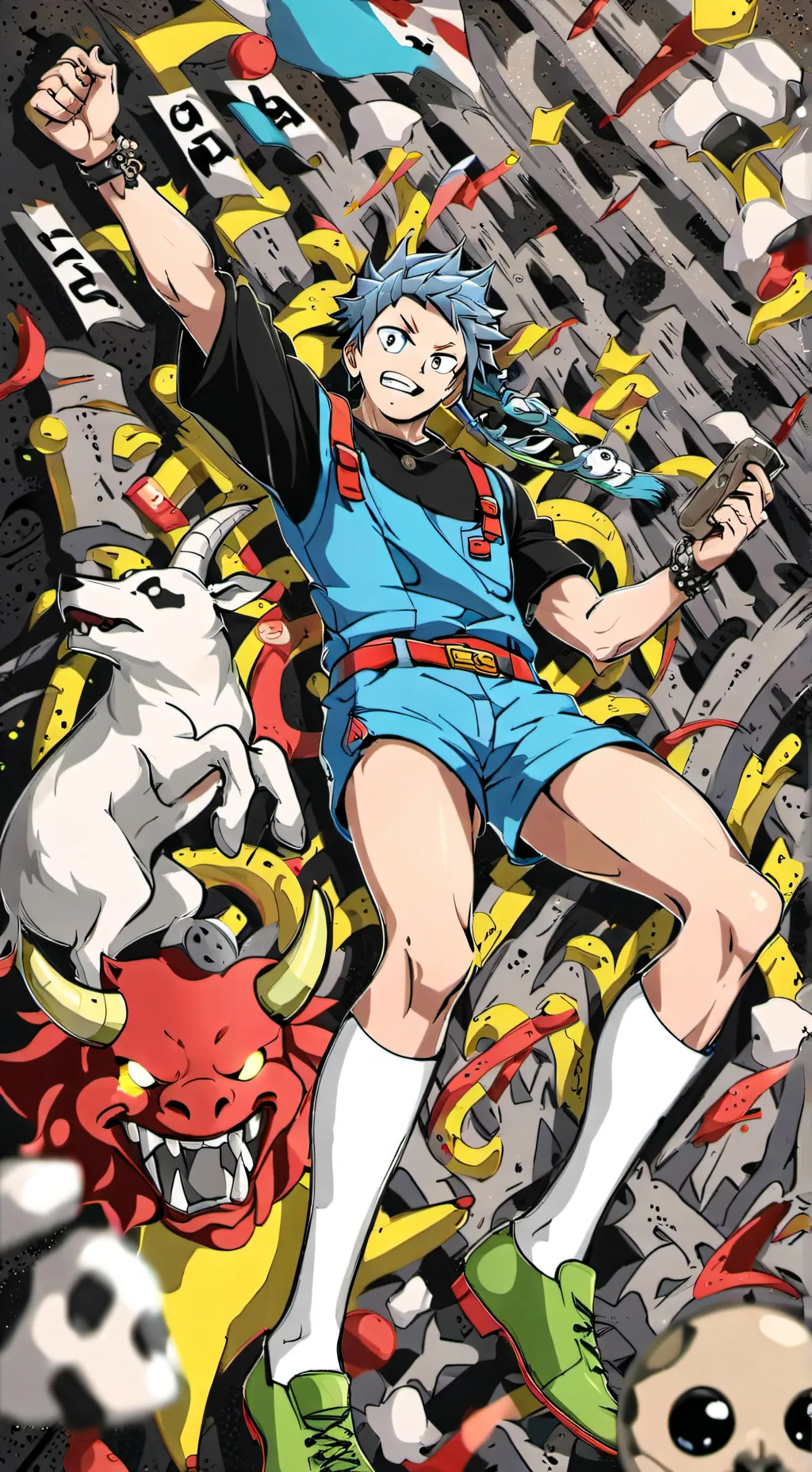 ai character: MHA truth or dare background