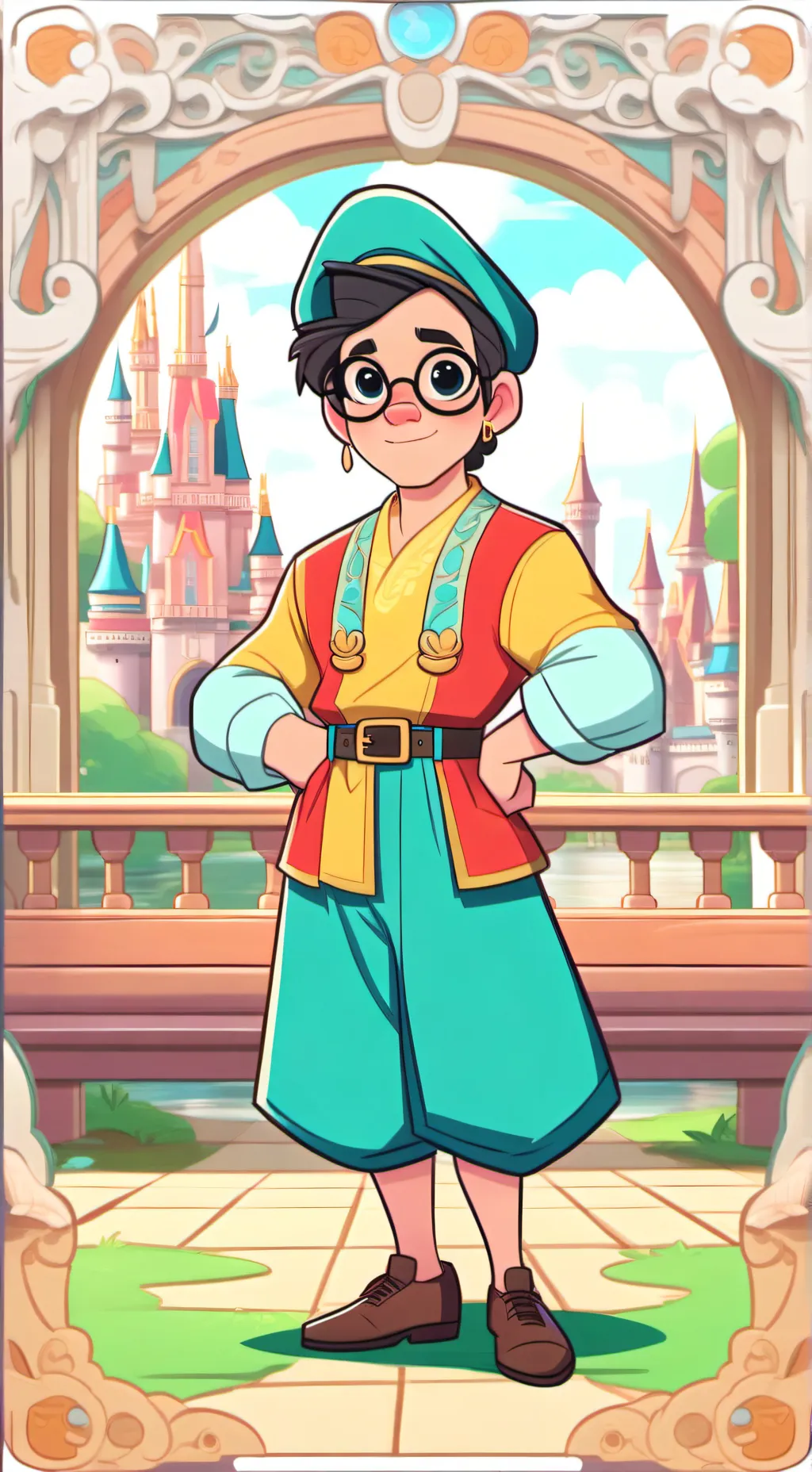 ai character: King Soda Youtube  background