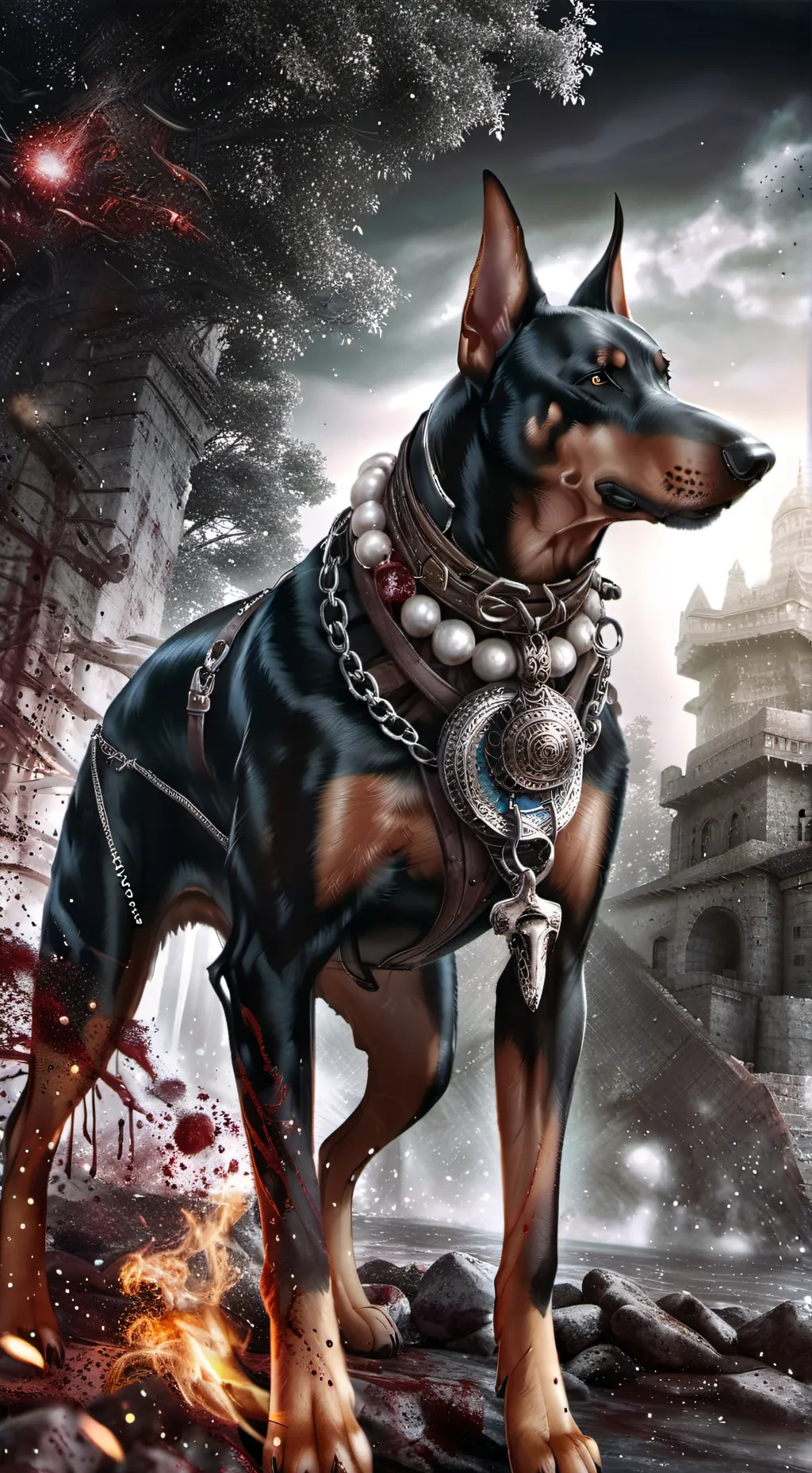 ai character: cainine background