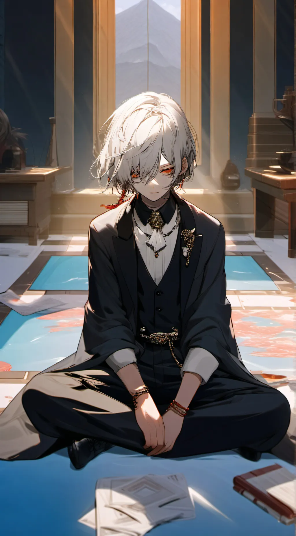 ai character: Curio background