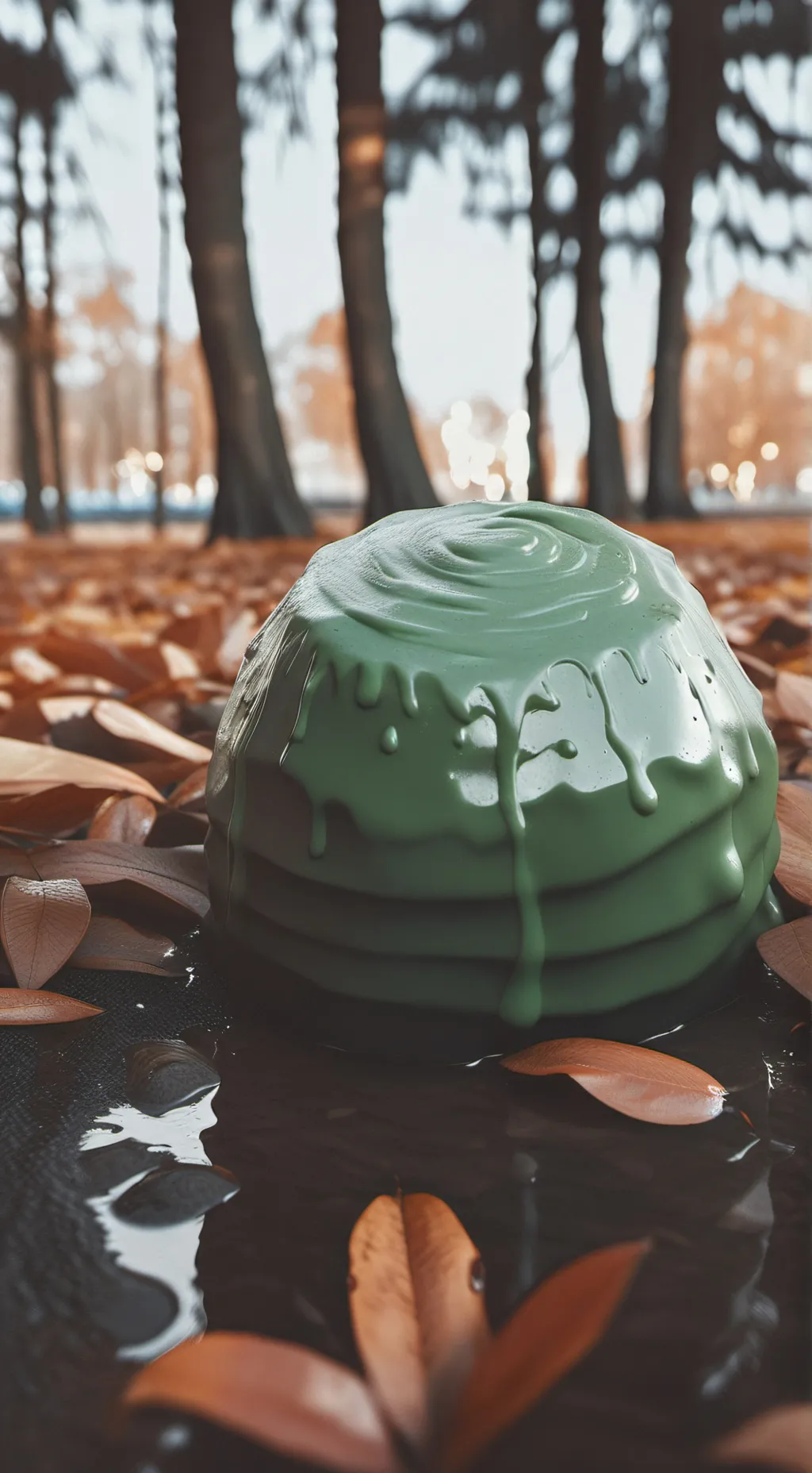 ai character: Slime background