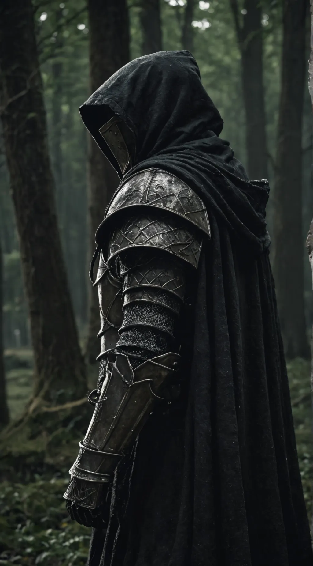 ai character: Stone background