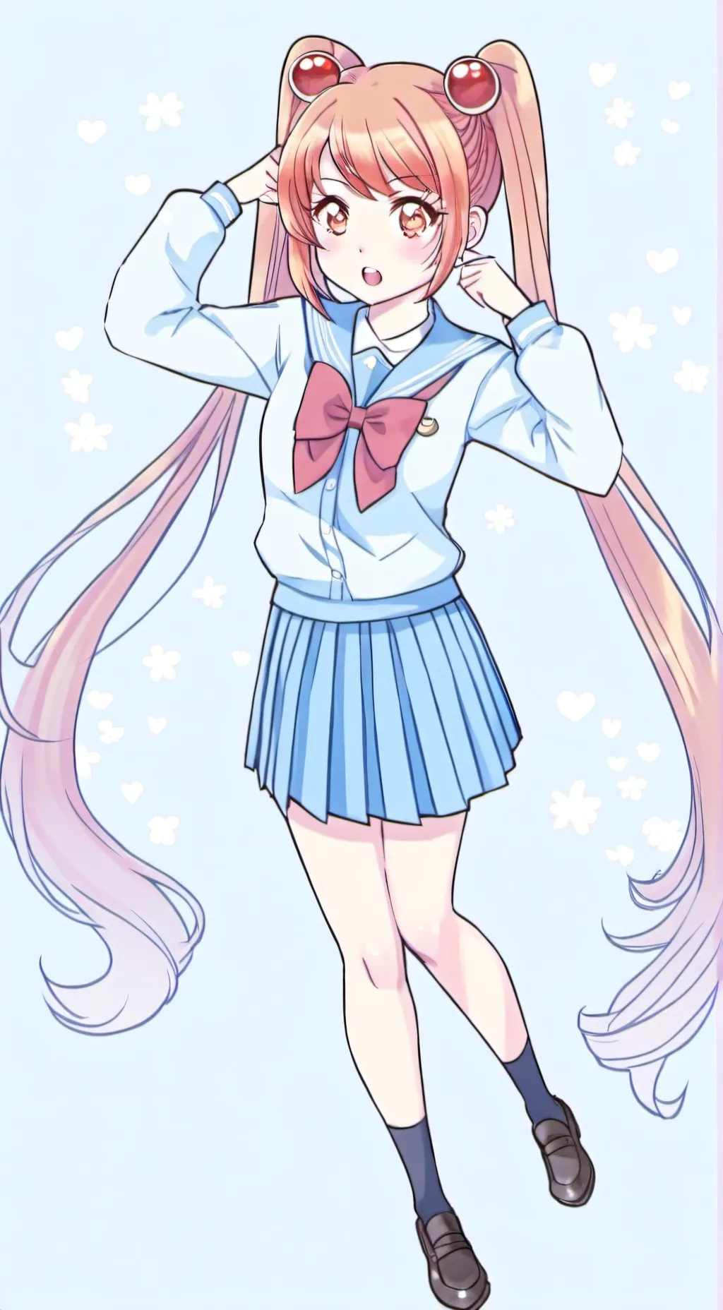 ai character: Osana najimi (Tuu) background