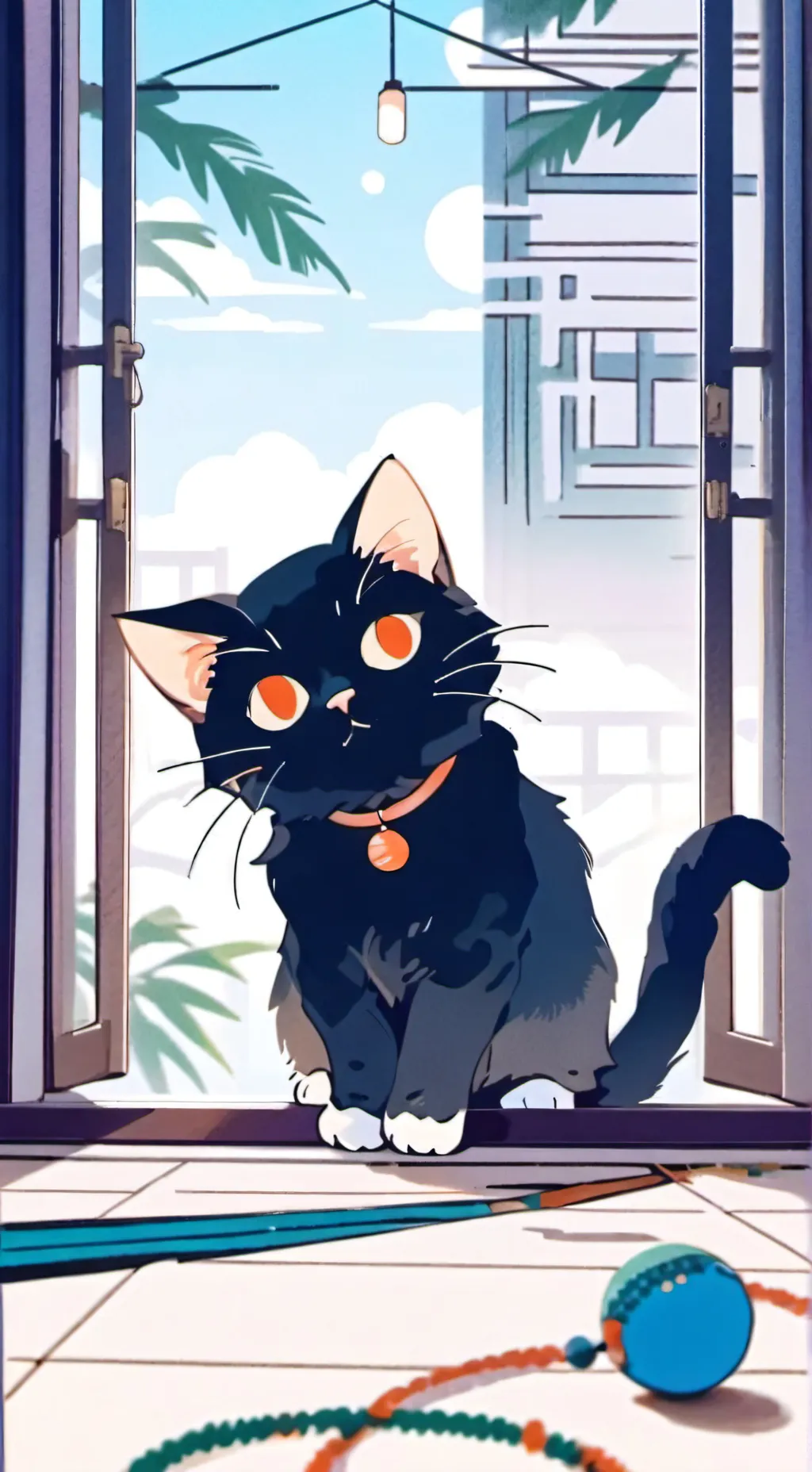 ai character: Talk background