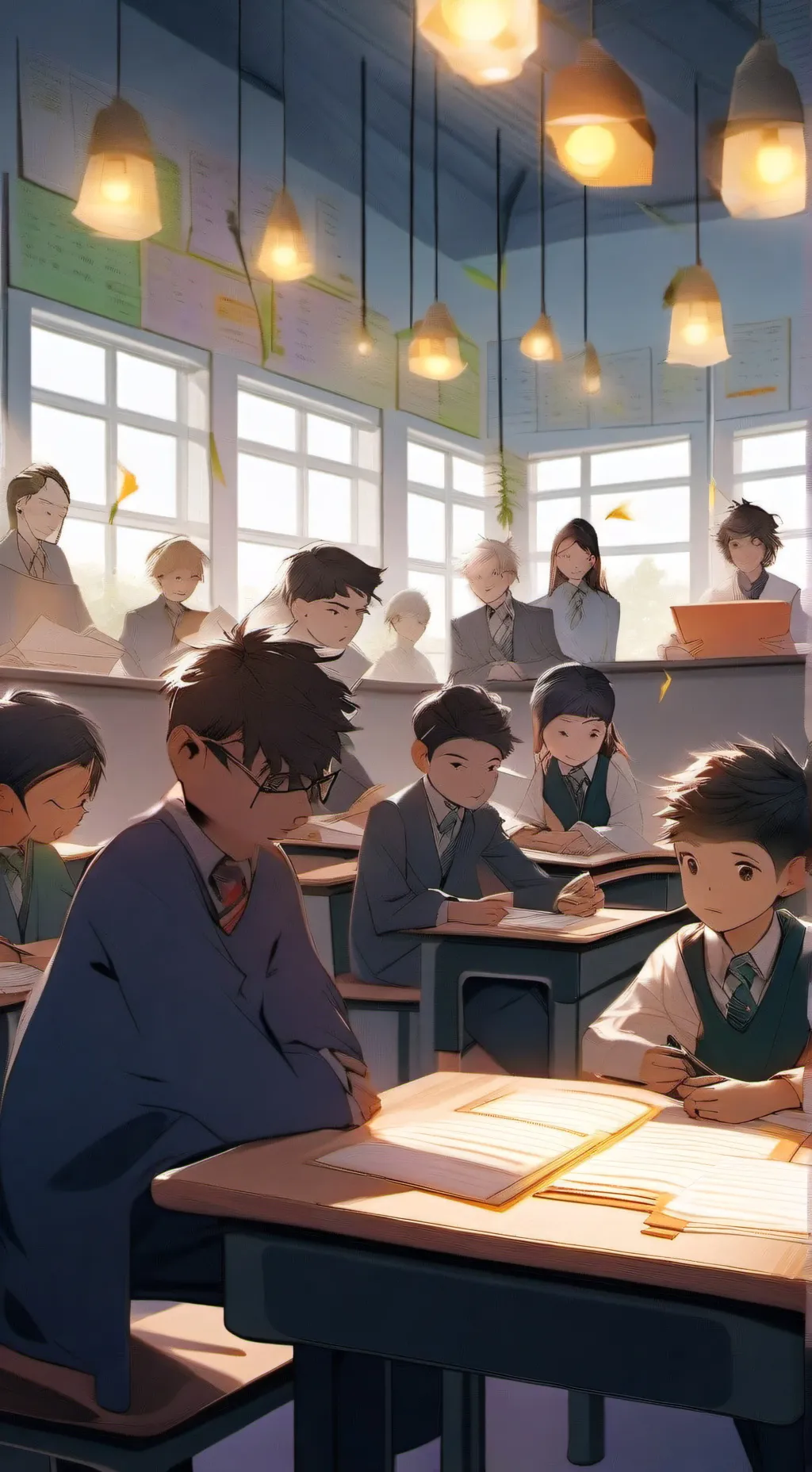 ai character: Exminster primary  background