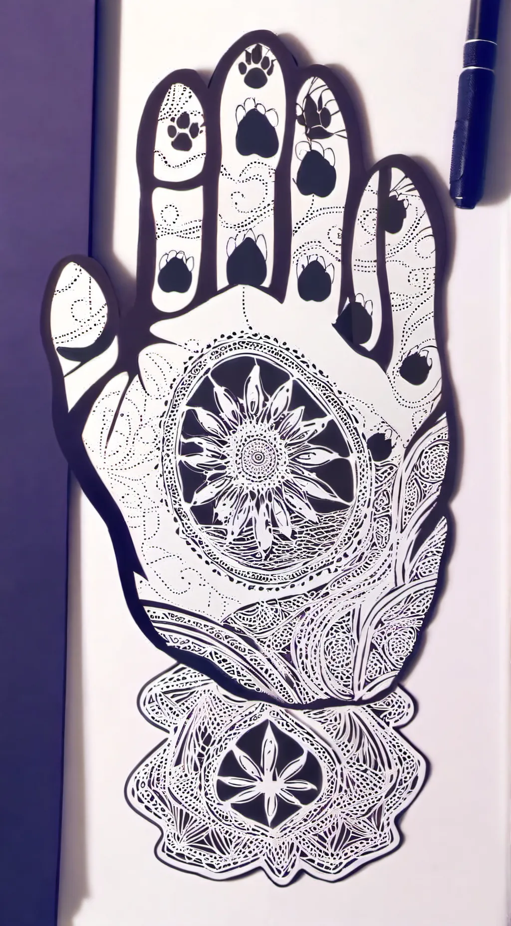 ai character: Animal In Me background