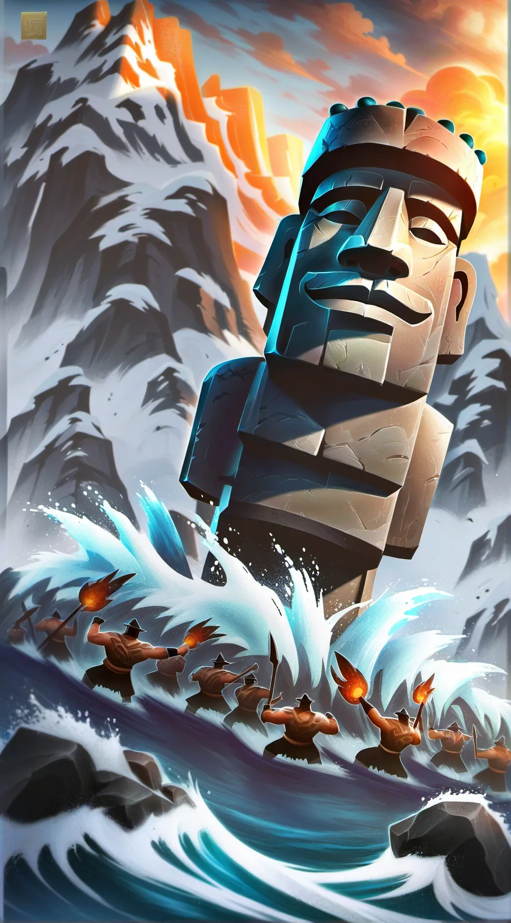 ai character: E background