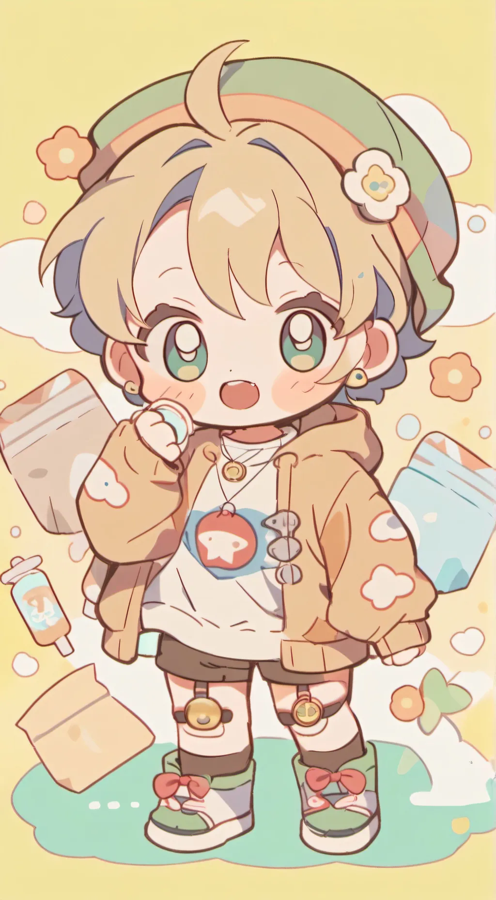 ai character: Keen background