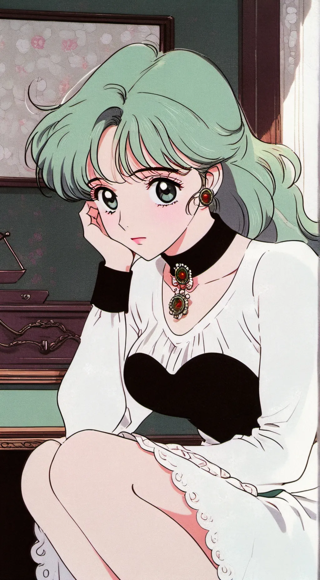 ai character: Emma  background