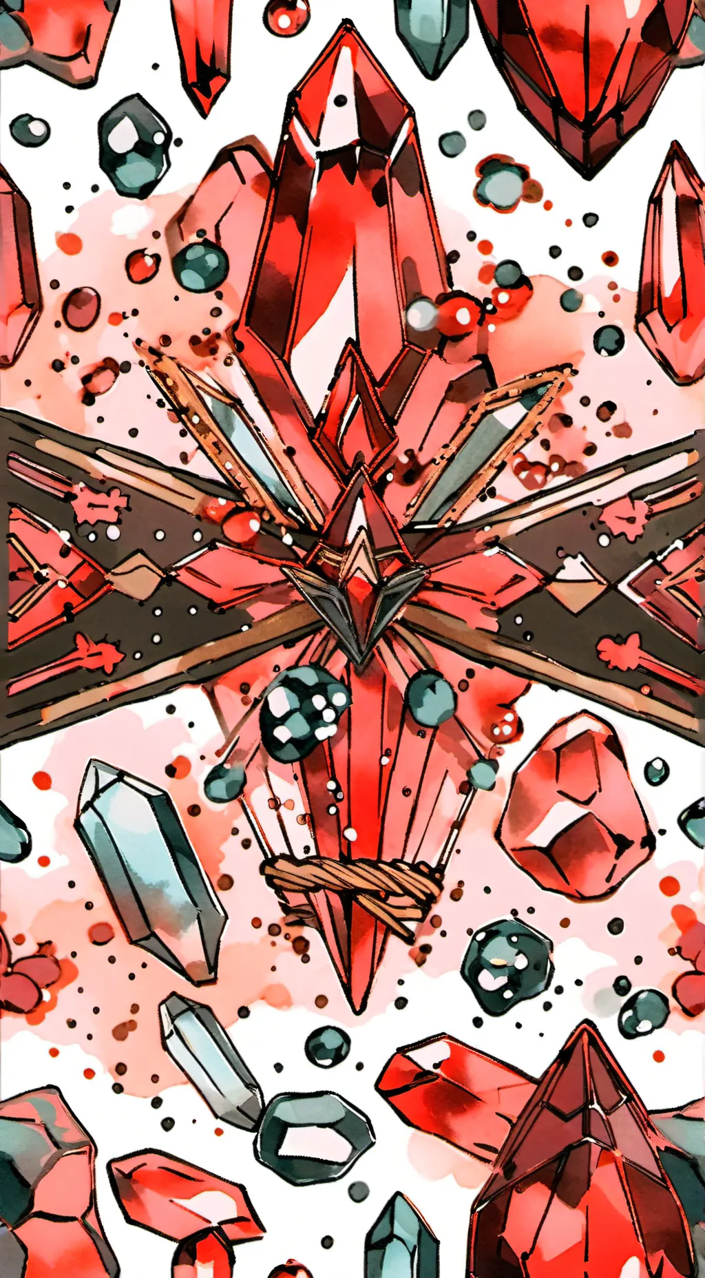 ai character: Crystal background